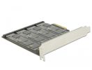 DELOCK PCI Express Karte > 4x intern M.2 Key B mit RAID