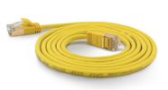 Wantec Patchkabel SSTP CAT7 Ste. CAT6a d=4mm  3,00m  gelb
