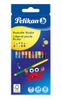Pelikan Buntstifte Bicolor Holz BRB12LN 24F  12er Faltschac