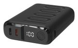 Powerbank RealPower PB-10000C PD+ mit 3x Type-C,Schwarz