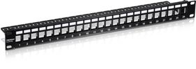 TRENDnet Patchpanel 24 port Cat6 geschirmt 1U 19" rackmount
