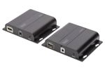 DIGITUS Extender Set HDMI IP Cat5/5e/6/7 schwarz