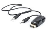 gembird Adapter HDMI/VGA Kompakter HDMI auf VGA Umwandler