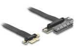 DELOCK Riser Karte PCI Express 3.0 x1 St > x4 Slot mit Kabel