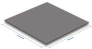 DELOCK Wärmeleitpad 100x100x1mm für M.2 Module 3,2 W/mK