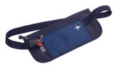 TROIKA Gürteltasche SICHERHEITSGURT blau