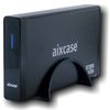 aixcase Gehäuse blackline USB3.0 3.5" 8.9cm SATA HDD ALU TÜV