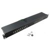 Logilink Patchpanel 16-Port Cat6 STP 19" EconLinie schwarz