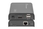 DIGITUS HDMI KVM Extender über IP, Set bis 120M, 1080P,CA5/6