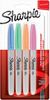 Sharpie Marker Fein Rundspitze F  4er Pastel Farben Blister