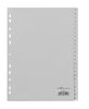 DURABLE A-Z Register A4 24tlg. PP volldeck. grau
