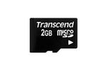 SD microSD Card   2GB Transcend w/adapter retail