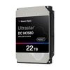 Western Digital Ultrastar DC HC580 interne harde schijf 22 TB 7200 RPM 512 MB 3.5" SATA