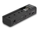 DELOCK USB-C Konverter für 1x M.2 NVMe SSD + 1x SATA SSD