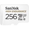 SD MicroSD Card 256GB SanDisk High Endurance inkl. Adapter