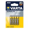 Varta Batterie Super Heavy Duty AAA   Blister 4