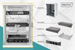 DIGITUS Netzwerk-Set 254 mm (10") - 9HE, 312x300mm (BxT)