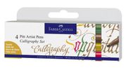 FABER-CASTELL Tuschestift Pitt Artist Pen C 4x col.