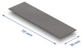 DELOCK Wärmeleitpad 70x20x0,75mm für M.2 Module 3,2 W/mK