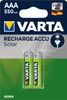 Varta Akku RECHARGE Solar    AAA HR03  550mAh           2St.