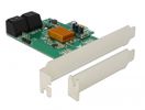 DELOCK 4 Port SATA PCI Express Karte