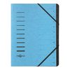 PAGNA Ordnungsmappe 12 Fächer 1-12 hellblau