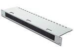 DIGITUS Kabelführungspanel 1HE grau f. 24 Stk m. Bürstenleis
