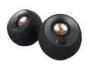 Creative Aktivbox Pebble V2   2.0 Schwarz
