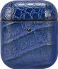TERRATEC AirPods Case AirBox Crocodile Pattern Blue