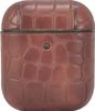 TERRATEC AirPods Case AirBox Stone Pattern Dark Brown