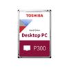 Toshiba 8.9cm (3.5")  4TB SATA3 Desktop P300 Red    5400 intern