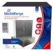 MediaRange CD-Slimcases f. 1 Disc m. schwarz Tray 25er-Pack