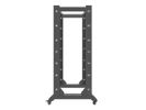 LANBERG 19" 32U 600x800 freistehendes, offenes Rack V2 sw