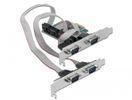 DELOCK PCI Express x1 Karte zu 4 x Seriell RS-232