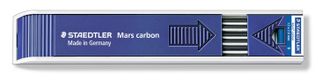 STAEDTLER Zeichenmine Mars carbon B 12StEtui