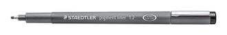 STAEDTLER pigment liner 1,2mm schwarz 10 Stück