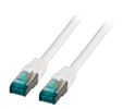 EFB RJ45 Patchkabel S/FTP, Cat.6a, LSZH, 0.5m, weiß