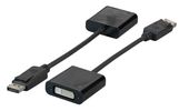 EFB Elektronik EB485V2 video kabel adapter DisplayPort DVI Zwart
