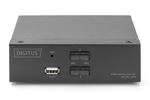 DIGITUS KVM Switch, 4K60HZ, 2x1 DP in, 1x DP USB out