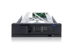 Icy Dock MB171SP-1B drive bay panel 13,3 cm (5.25") Carrierpaneel Zwart, Zilver