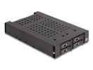 DELOCK 3.5 Wechselrahmen für 4 x M.2 NVMe SSD SFF-865