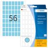 HERMA Vielzwecketiketten blau 12x18 mm Papier matt 1792 St.