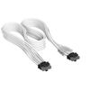 CORSAIR Cable PCIe 12V-2x6 to PCIe 12V-2x6 600W, White