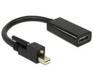 DELOCK Displayport Adapter mini DP -> HDMI St/Bu 4K +Schr
