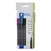 STAEDTLER Fineliner triplus rPP, 6 Stück