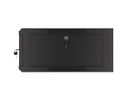 LANBERG 19" 4U 600mm Wandgehäuse Glastür (FlatPack) schwarz