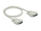 DELOCK Serielles Kabel D-Sub15 Stecker zu Stecker  1 m