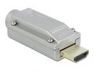 DELOCK HDMI-A Stecker zu Terminalblock mit Metall Gehäuse