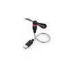 RealPower USB mini Ventilator  schwarz   USB-A (flexibel)