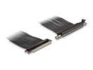 DELOCK Riser kaart PCI x16 St zu x16 Slot 90°mit Kabel 60cm